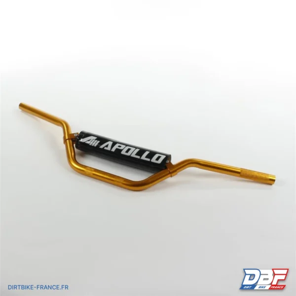 Guidon aluminium ø22mm Or, photo 1 sur Dirt Bike France