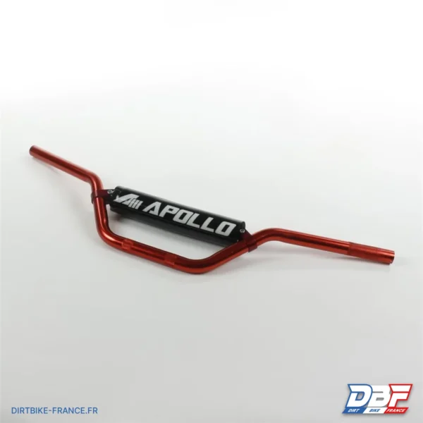 Guidon aluminium ø22mm Rouge, photo 1 sur Dirt Bike France