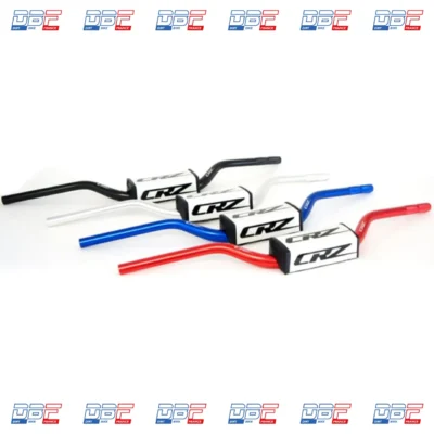 Guidon crz sans barre alu bleu dirt bike, FREINAGE-GUIDON DIRTBIKE Dirt Bike France