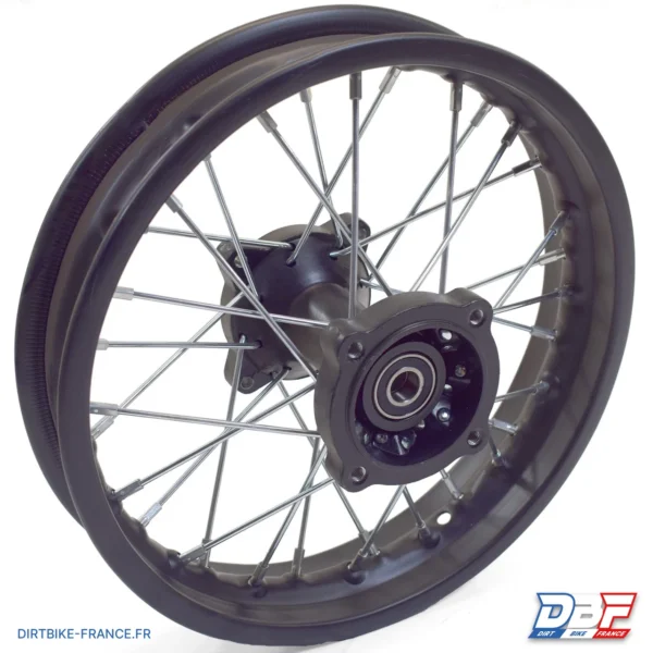 Jante arrière 12" nue Dirt 110 / 125cc, photo 1 sur Dirt Bike France