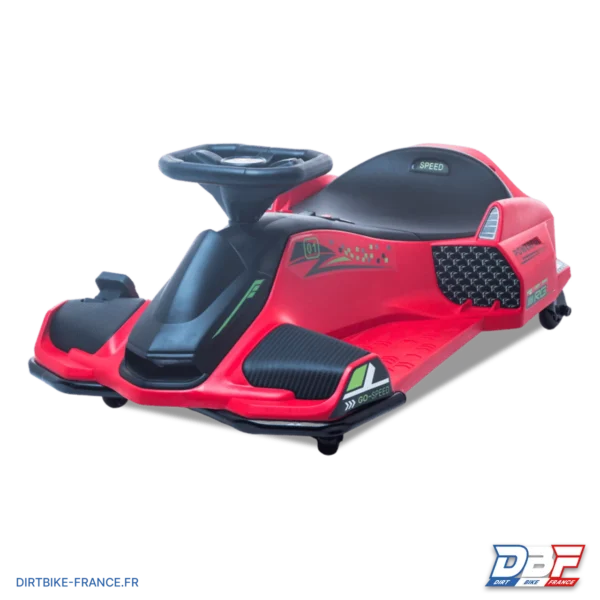 Karting électrique enfant crazy speed Rouge , photo 3 sur Dirt Bike France