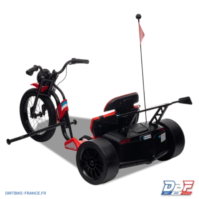 Karting électrique enfant drift trike 24v Rouge , photo 6 sur Dirt Bike France