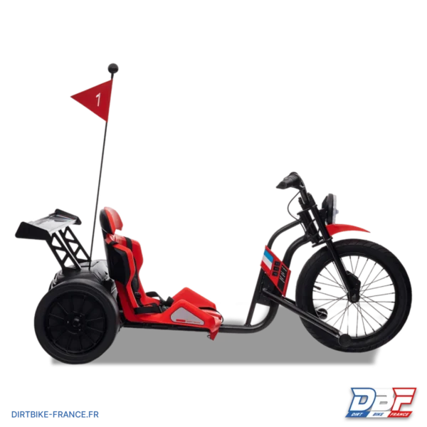 Karting électrique enfant drift trike 24v Rouge , photo 7 sur Dirt Bike France
