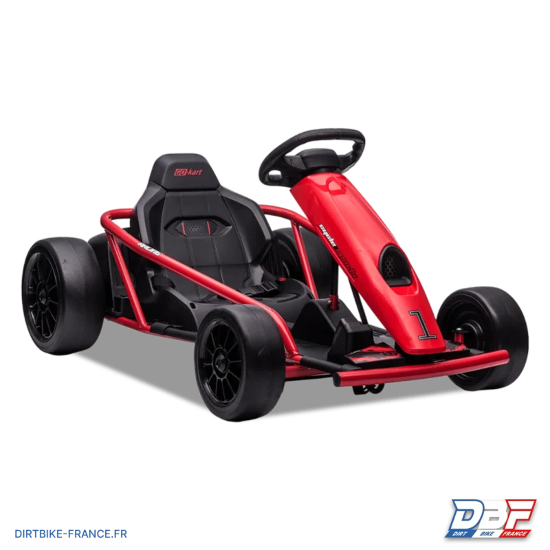 Karting électrique enfant f1 racer 24v Rouge, Dirt Bike France - Photo N°1