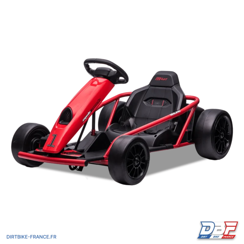 Karting électrique enfant f1 racer 24v Rouge, Dirt Bike France - Photo N°2