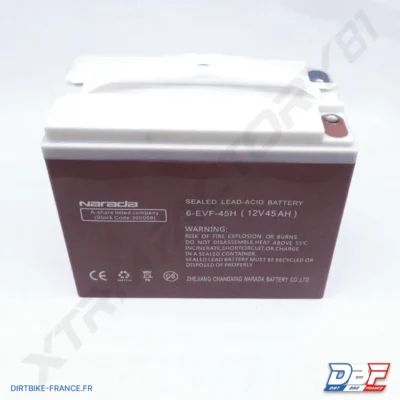 KENWEE PC BATTERIE PLOMB 50AH UNITE, photo 1 sur Dirt Bike France