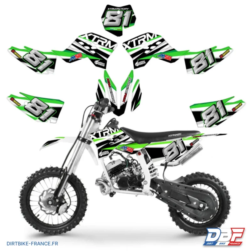 Kit deco 2020 M50 14/12, Dirt Bike France - Photo N°1