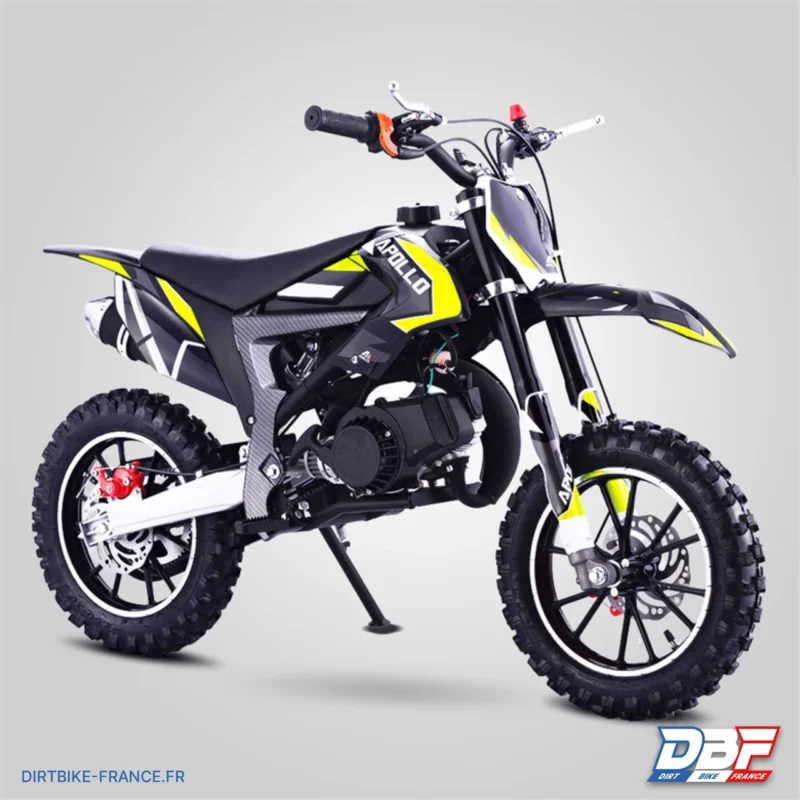 Kit deco apollo falcon – jaune, Dirt Bike France - Photo N°1