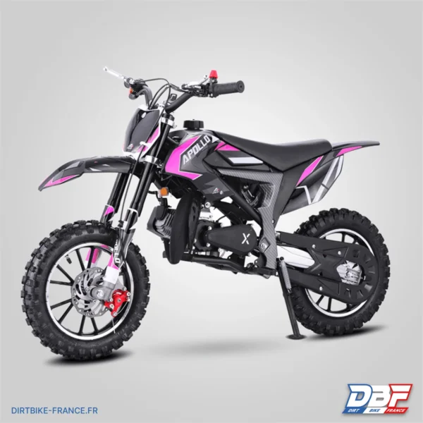 Kit deco apollo falcon - rose, photo 3 sur Dirt Bike France