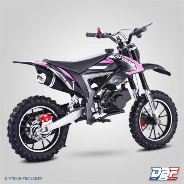 Kit deco apollo falcon - rose, photo 4 sur Dirt Bike France