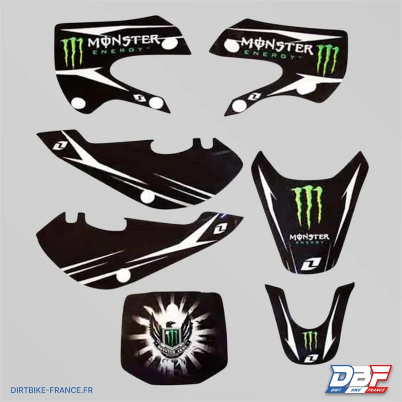 Kit deco kawasaki monster energy – klx110, Dirt Bike France - Photo N°1