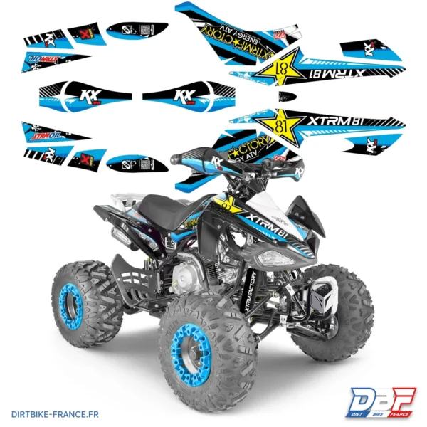 Kit deco quad KX125 - XTRM Factory 81, photo 1 sur Dirt Bike France