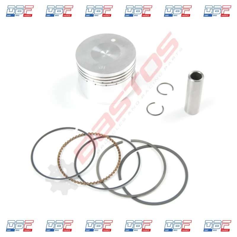 Kit piston 125 YX diamètre 54 axe 14 mm, Dirt Bike France - Photo N°1