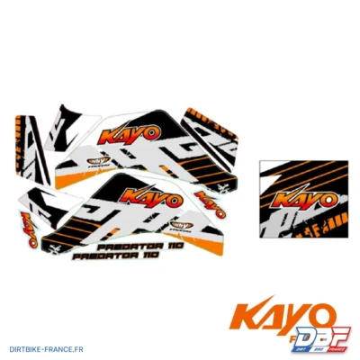 KIT STICKER KAYO PREDATOR 110, photo 1 sur Dirt Bike France