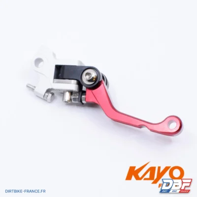 LEVIER DE FREIN AVANT REPLIABLE KAYO T4 / K6R, photo 2 sur Dirt Bike France