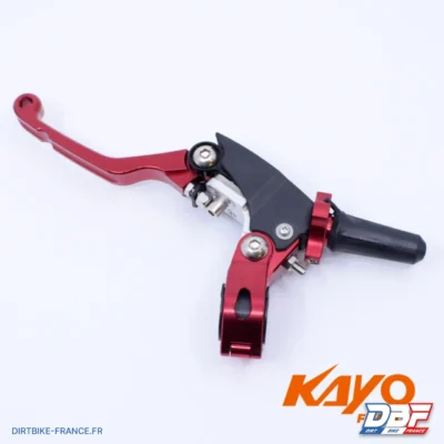 LEVIER EMBRAYAGE + COCOTTE REPLIABLE KAYO T4/K6, photo 2 sur Dirt Bike France