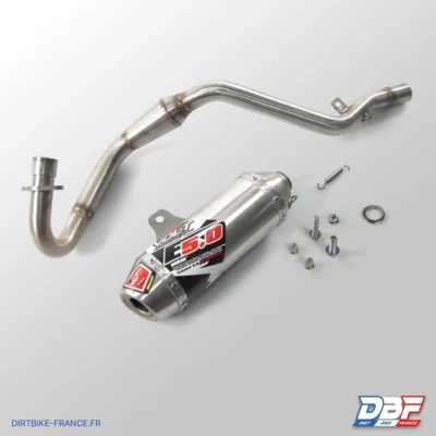 Ligne d'echappement complete inox Volt E5.0 Rfz/Rxf, photo 1 sur Dirt Bike France