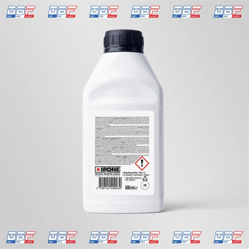 Liquide de frein dot4 ipone 500 ml, Dirt Bike France - Photo N°2