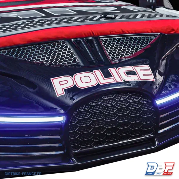 Lit voiture enfant MOON AERO POLICE (KRD), photo 5 sur Dirt Bike France