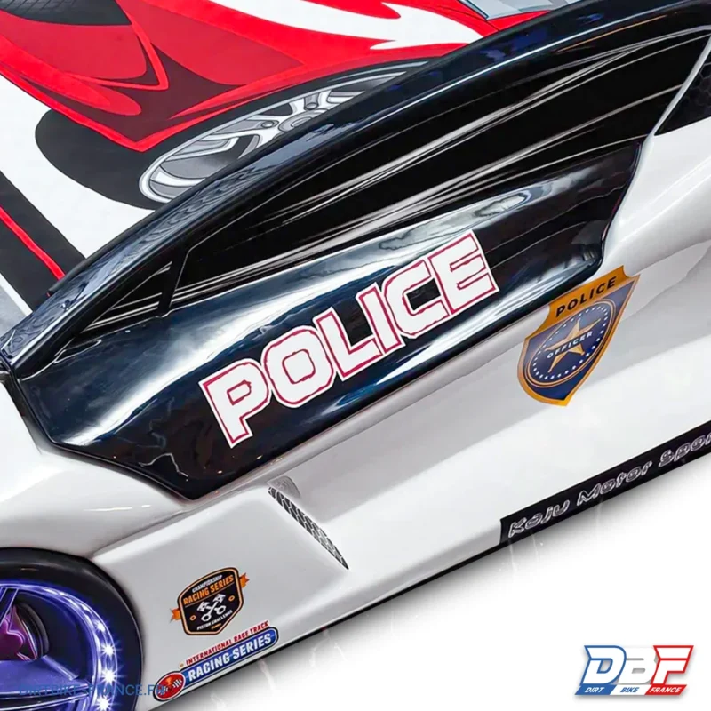 Lit voiture enfant MOON POLICE (KRD), Dirt Bike France - Photo N°4
