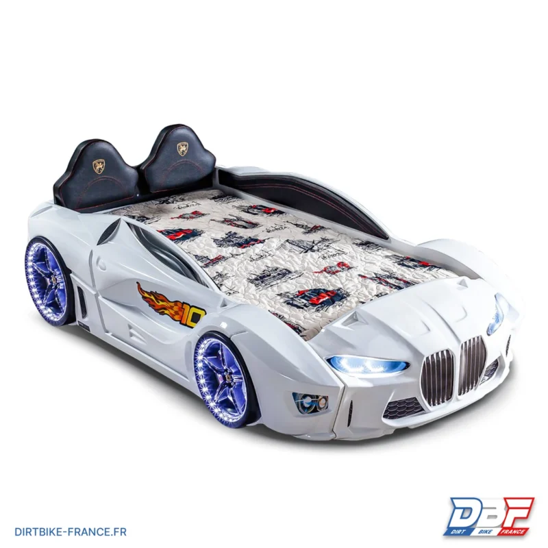 Lit voiture GTM BMW pour enfant (KRD), Dirt Bike France - Photo N°2