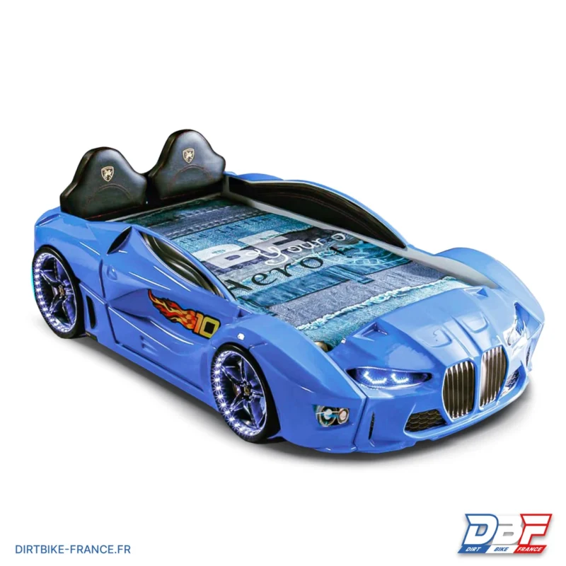 Lit voiture GTM BMW pour enfant (KRD), Dirt Bike France - Photo N°3