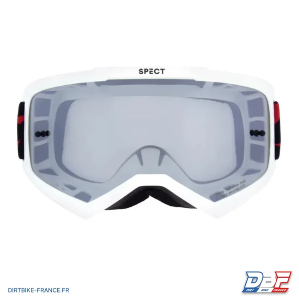 Masque cross RED BULL EVAN Blanc Brillant écran iridium, photo 1 sur Dirt Bike France