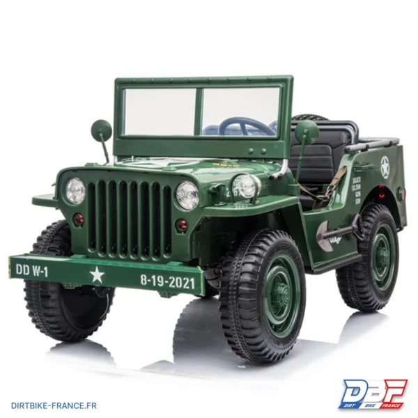 MINI VOITURE JEEP WILLYS 12V avec pneu EVA, photo 1 sur Dirt Bike France
