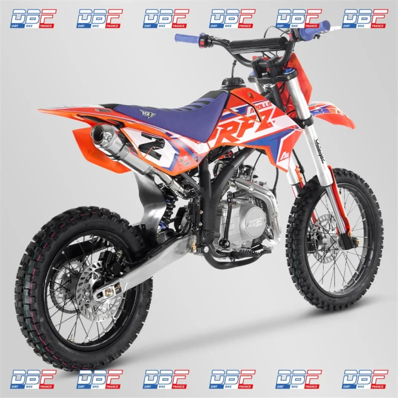 Minicross apollo rfz enduro 125 14/17 * Orange, Dirt Bike France - Photo N°2