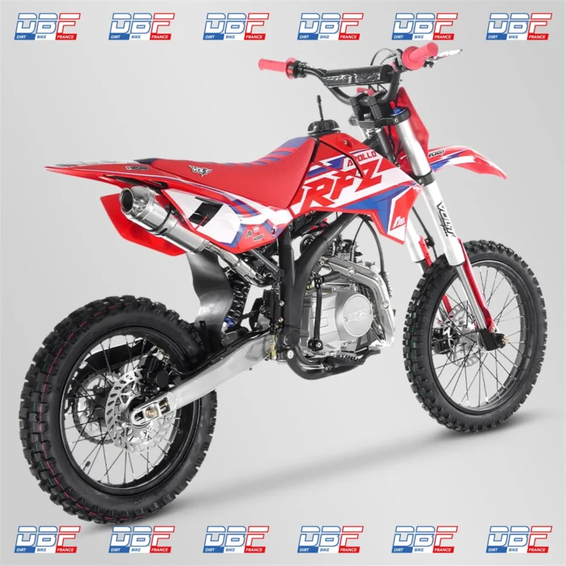 Minicross apollo rfz enduro 125 14/17 * Rouge, Dirt Bike France - Photo N°2