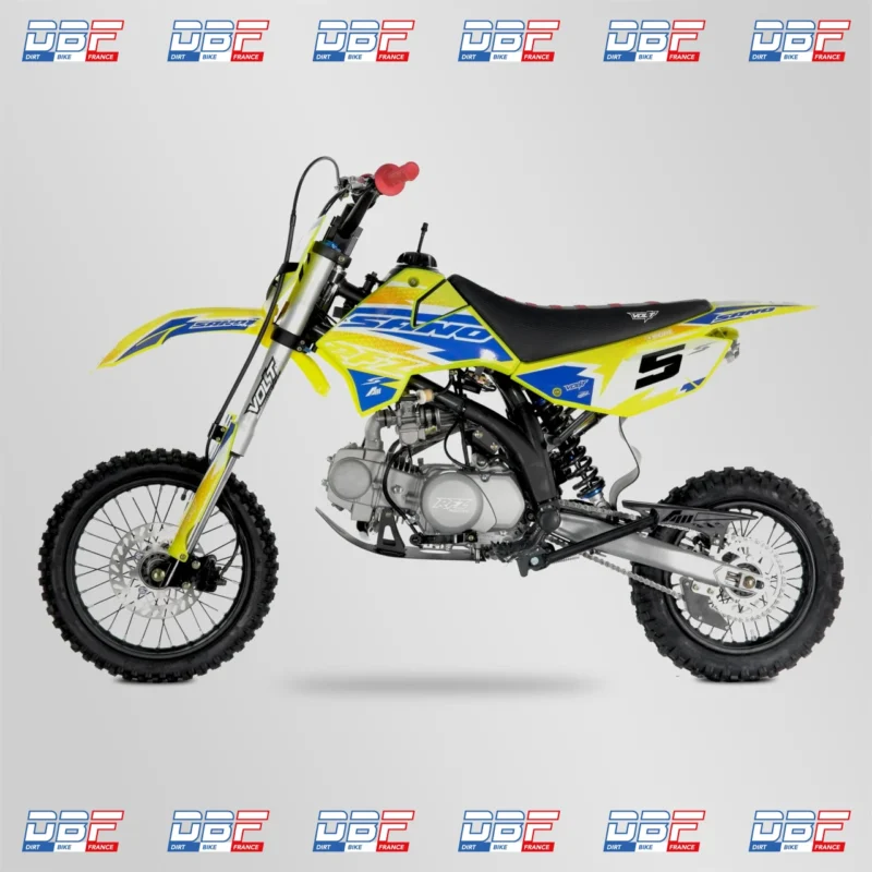 Minicross apollo rfz open 125 – 2023 Jaune, Dirt Bike France - Photo N°6