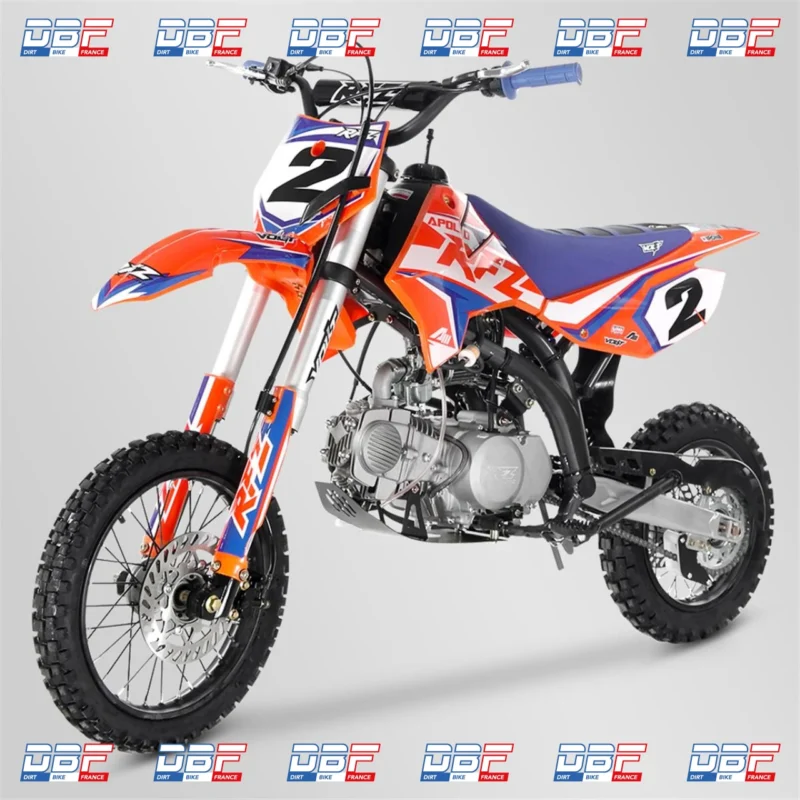 Minicross apollo rfz open 150 * Orange, Dirt Bike France - Photo N°3