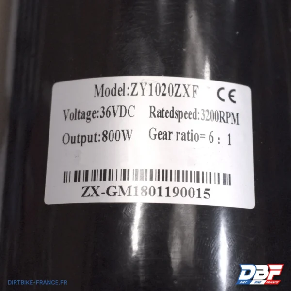 Moteur quad électrique 800W Bibou, photo 2 sur Dirt Bike France