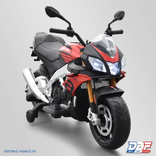 Moto électrique enfant aprilia tuono v4 Rouge, photo 1 sur Dirt Bike France