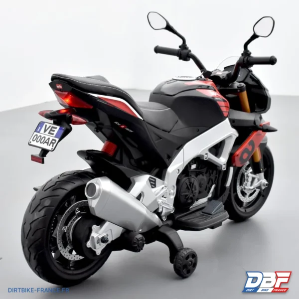 Moto électrique enfant aprilia tuono v4 Rouge, photo 3 sur Dirt Bike France