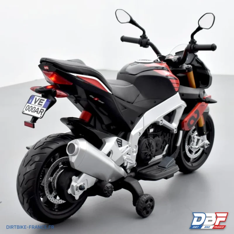 Moto électrique enfant aprilia tuono v4 Rouge, Dirt Bike France - Photo N°3