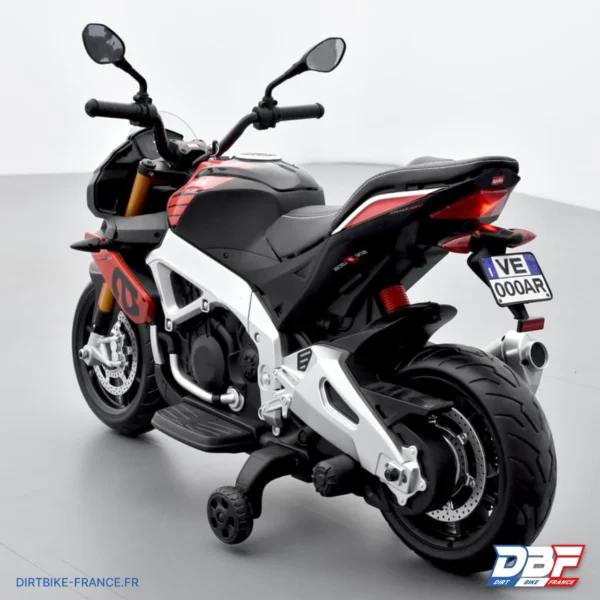 Moto électrique enfant aprilia tuono v4 Rouge, photo 4 sur Dirt Bike France
