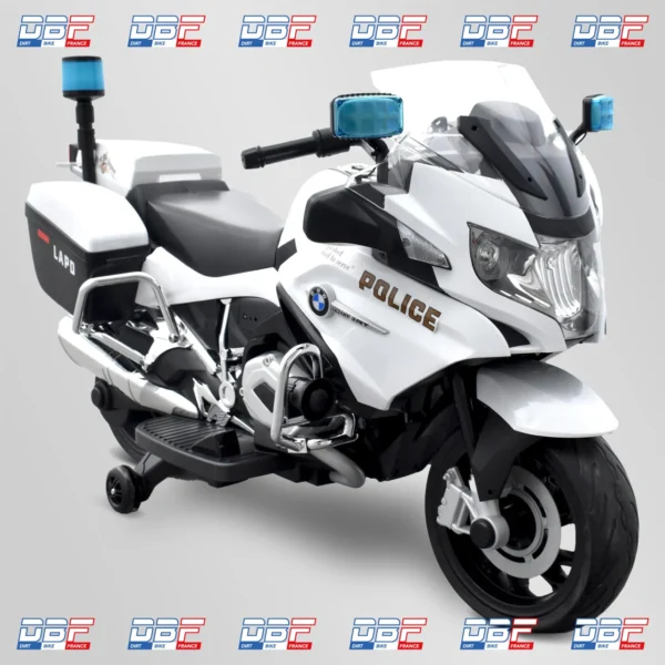 Moto électrique enfant bmw r 1200 rt police Blanc Dirt Bike France