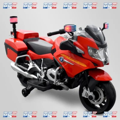 Moto électrique enfant bmw r 1200 rt pompier Rouge Dirt Bike France