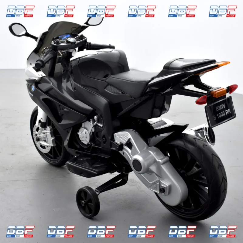 Moto électrique enfant bmw s1000 rr 12v Noir, Dirt Bike France - Photo N°4