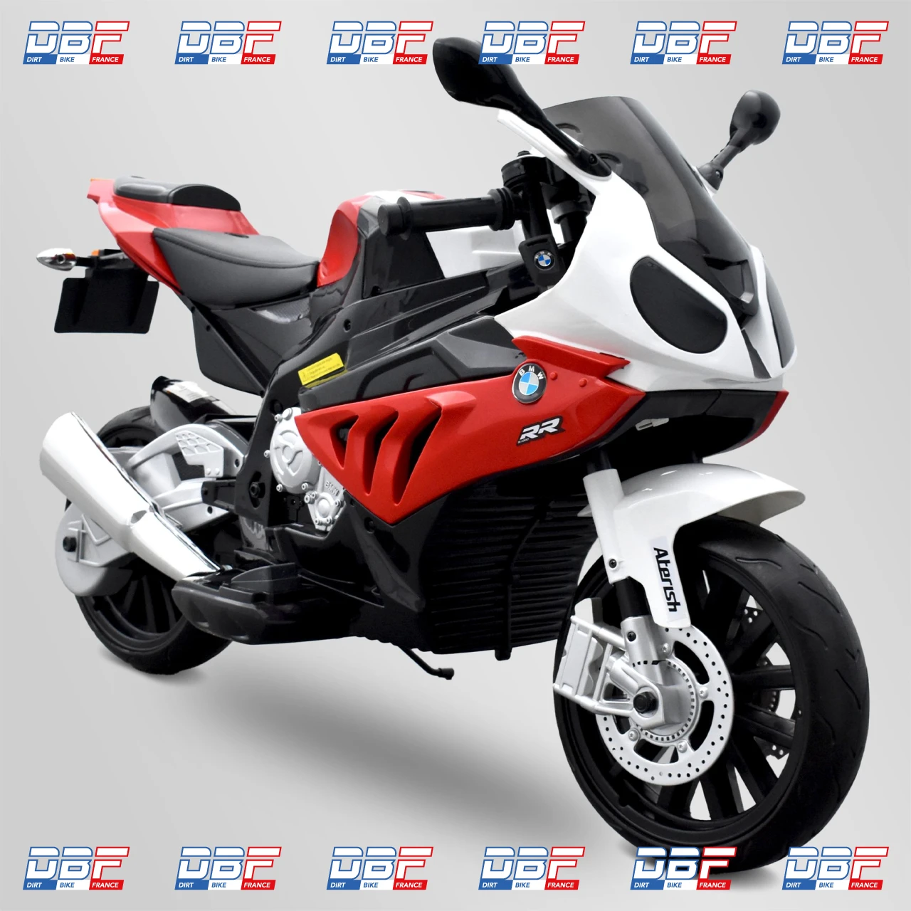 Moto électrique enfant bmw s1000 rr 12v Rouge