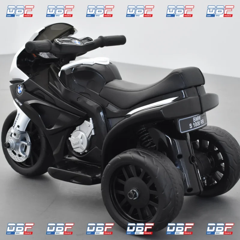 Moto électrique enfant bmw s1000 rr tricycle Noir, Dirt Bike France - Photo N°4