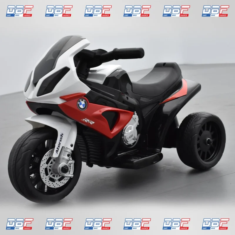 Moto électrique enfant bmw s1000 rr tricycle Rouge, Dirt Bike France - Photo N°5