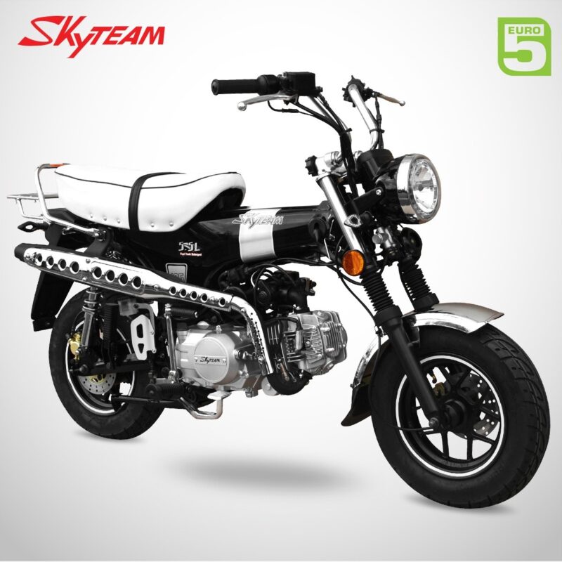 Moto DAX 125 – SKYTEAM – Noir, Dirt Bike France - Photo N°1