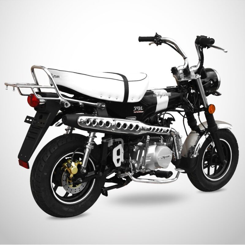 Moto DAX 125 – SKYTEAM – Noir, Dirt Bike France - Photo N°4