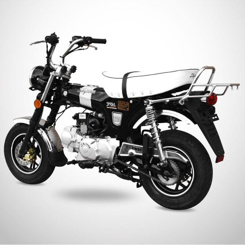 Moto DAX 125 – SKYTEAM – Noir, Dirt Bike France - Photo N°3