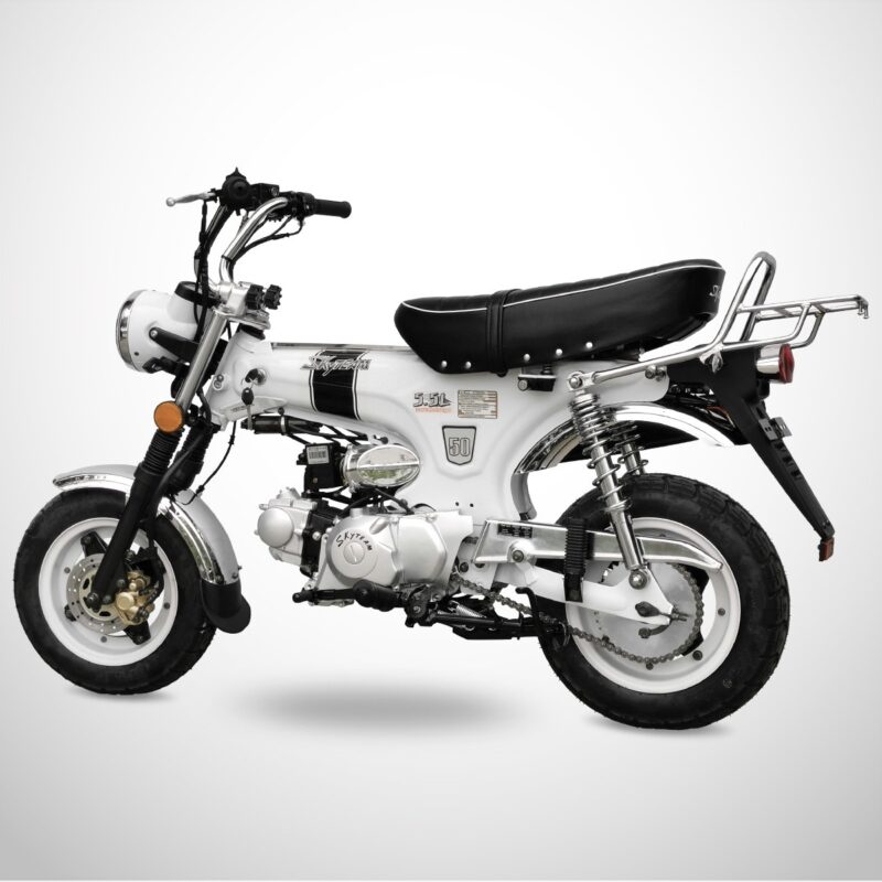 Moto DAX 50 – SKYTEAM – Blanc, Dirt Bike France - Photo N°3
