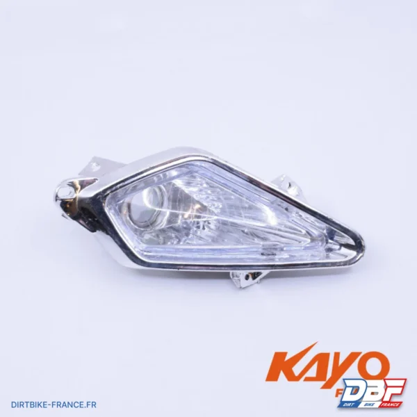 OPTIQUE DE PHARE DROIT KAYO PREDATOR 110/125, photo 2 sur Dirt Bike France
