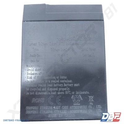 PACK BATTERIE 12V 4AH 2UNITES X6V MINI VEHICULE, photo 1 sur Dirt Bike France