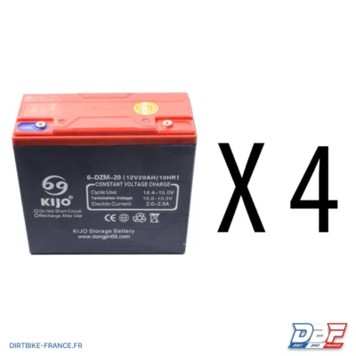 PACK BATTERIE KART 48V 20AH + BOX, photo 3 sur Dirt Bike France